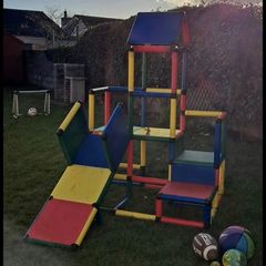 outdoor climbing frame