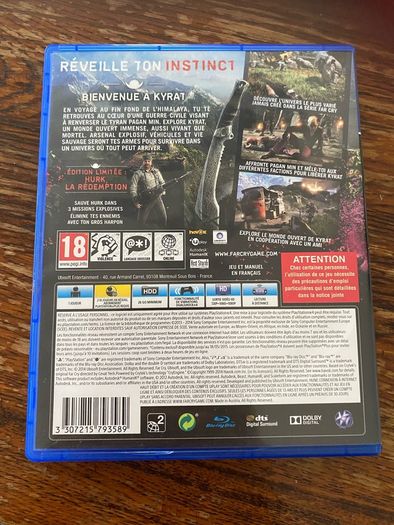 ps4 game: Far cry 4