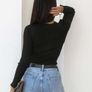 Ribbed blouse Image 8