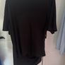BNWT Black long line slimming cut blouse size 2 XL UK22/24 EU50/52 Postage included Image 4