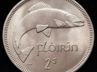 #642 - Ireland - 1964 - Florin - UNC - KM.15a