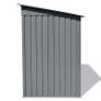 Garden Shed Grey Metal Image 6