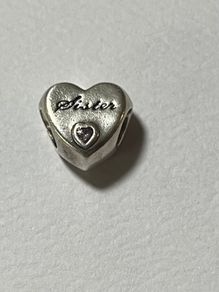 Pandora Sister Heart Charm-like new