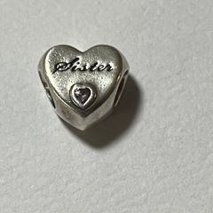 Pandora Sister Heart Charm-like new