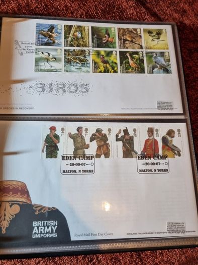 Mint UK FDC album