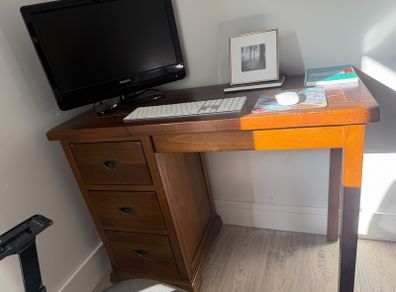 Desk with drawers