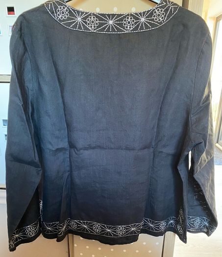 Linen Blouse Size 2 X
