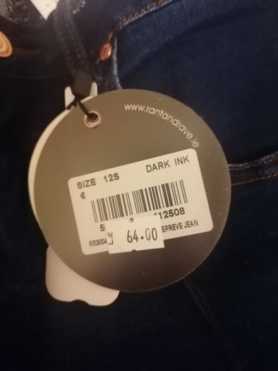 Rant & Rave jeans UK 12s BNWT