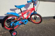Kids Spiderman Bike
