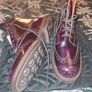 Tricker's Stephy Brogue Ankle Boot Size 8(UK) Purple Image 4