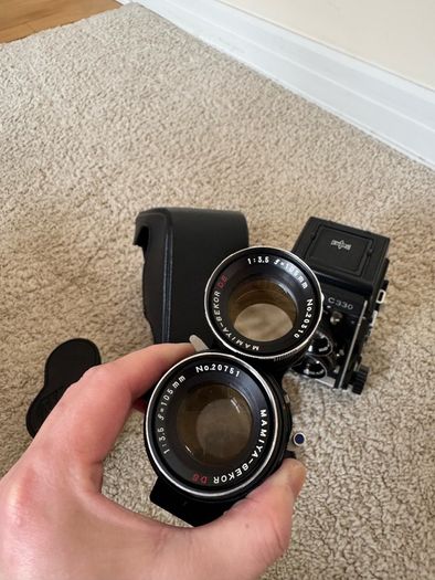 Mamiya C330f 6x6 medium format camera