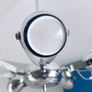 Modern Chrome Lamps Set Image 5