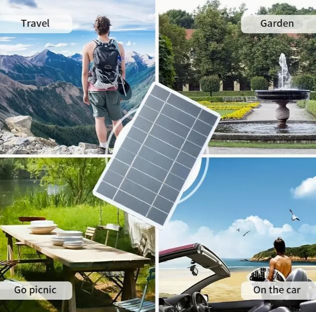 Solar Charger with USB conection. New, unopened.