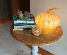 Solid wood table