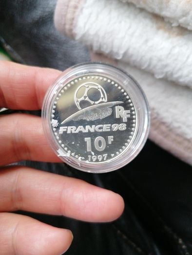 1997 France Silver Proof 10 Francs Coin