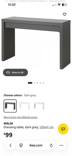 IKEA dressing table/desk