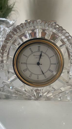waterford crystal clock