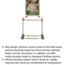 Shooting Games for Kids Air Popper Guns with Moving Shooting Target, 2 Air Shooting Toy Guns 24 Soft Foam Balls Image 7