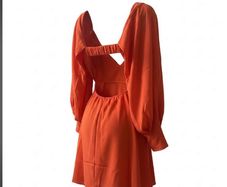 John Zack Orange dress