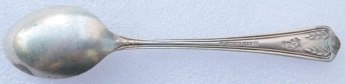 Vintage CHESTER Silver Plated Spoon