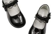 Brand New Apawwa Girls' Mary Jane Flats School Shoes