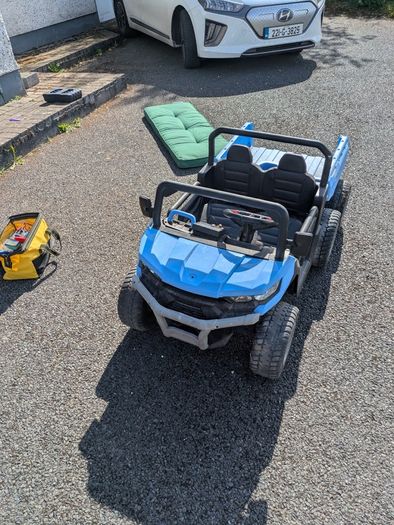 Ride on Toy ATV with tipper (faulty)