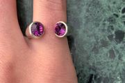 Amethyst pilgrim ring