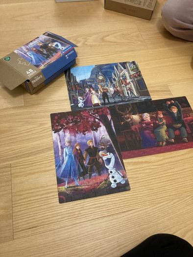 3 Frozen puzzles