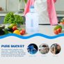 Brand New Portable Water Bucket 5L with Handle Leakproof Image 3