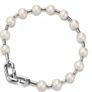 Tiffany & Co 925 Silver and Akoya Pearl Bracelet Image 2