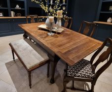 Stunning Antique Table, Chairs & Bench