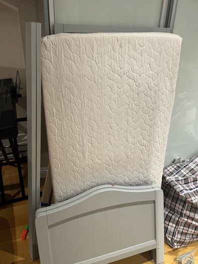 Cot bed and mattress