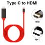 HDTV HDMI AV 2M cable TYPE C digital TV 4K USB lightning to HDMI TV Connector Samsung S8 S9 Nokia Image 3
