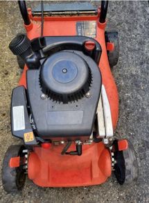 petrol lawnmower