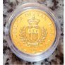 San Marino 10 Euro Gold (.999) Brilliant Uncirculated Coin 2024 - Peregrine Falcon Image 2