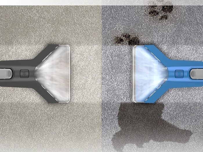 NEW SALE Spot Cleaner Lifts Spills and Stains from Carpets, Stairs, Upholstery Dedicated Messy Tool for Pets CDCW-CSXA, 1 Litre, Grey/Blue