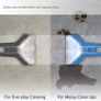 NEW SALE Spot Cleaner Lifts Spills and Stains from Carpets, Stairs, Upholstery Dedicated Messy Tool for Pets CDCW-CSXA, 1 Litre, Grey/Blue Image 5