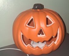 light up pumpkin