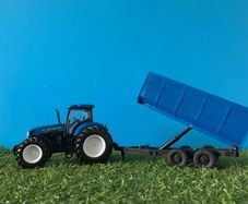 Model tractor and trailer
