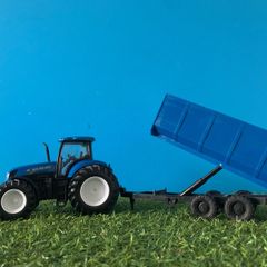 Model tractor and trailer