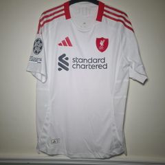 Adidas LIVERPOOL 2025/2026 away football jersey SHIRT size Medium