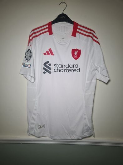Adidas LIVERPOOL 2025/2026 away football jersey SHIRT size Medium