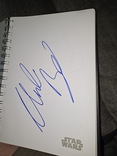 3D star wars signed by 4 irish footballers