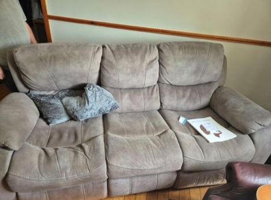 Recliner Couch and Chair