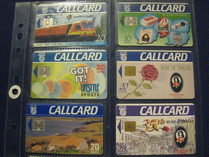 CALLCARDS - Fantastic Collection incl rare & test