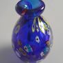 BOTTLE - VASE- Murano Glass - Cobalt Blue Image 2