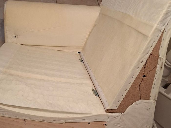 Corner sofa Ektorp Ikea (3 seat sofa with chaise longue)