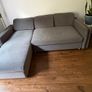 Jayden Chaise Storage Sofa Bed 3 seater (Left-hand) ASH GREY Image 3