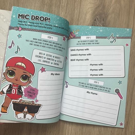 Bundle of 6 LOL Surprise Activity & Sticker Books + Sticker Booklet