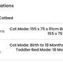 Mamas and Papas Franklin Cot-bed Image 8